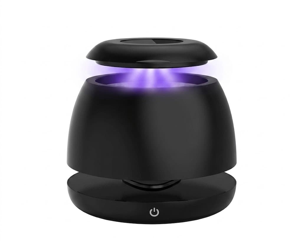 DENTAL-O Premium Ultrasonic Retainer Cleaner, Split Tank Design & 4 UV Lights, 42–47kHz Technology for Retainers, Aligners, Dentures & Mouth Guards(black)