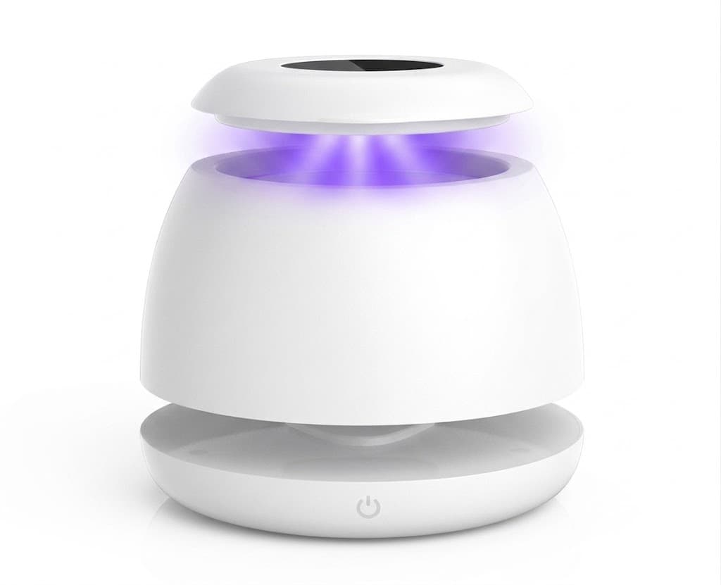 DENTAL-O Premium Ultrasonic Retainer Cleaner, Split Tank Design & 4 UV Lights, 42–47kHz Technology for Retainers, Aligners, Dentures & Mouth Guards(White)